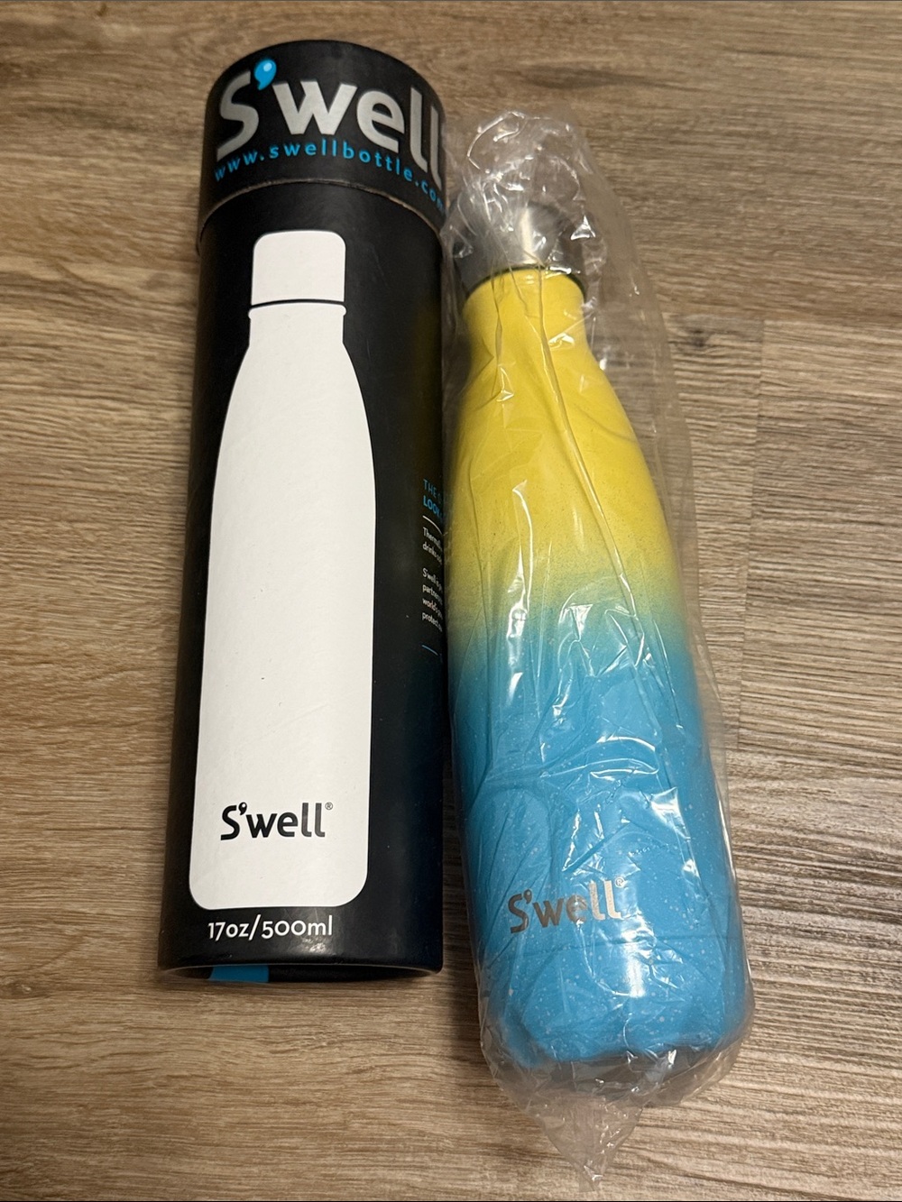 S'well Yellow to Blue Ombre Stainless Steel Water Bottle